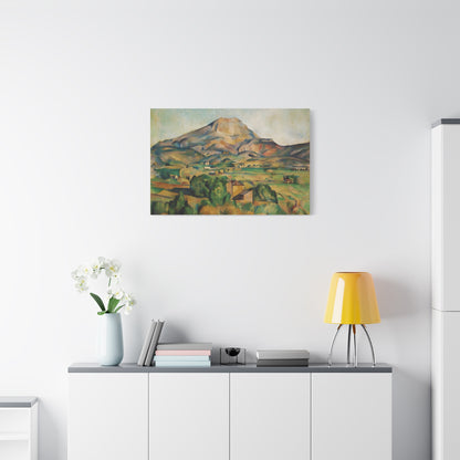 Mont Sainte-Victoire Seen from Bellevue By Paul Cézanne