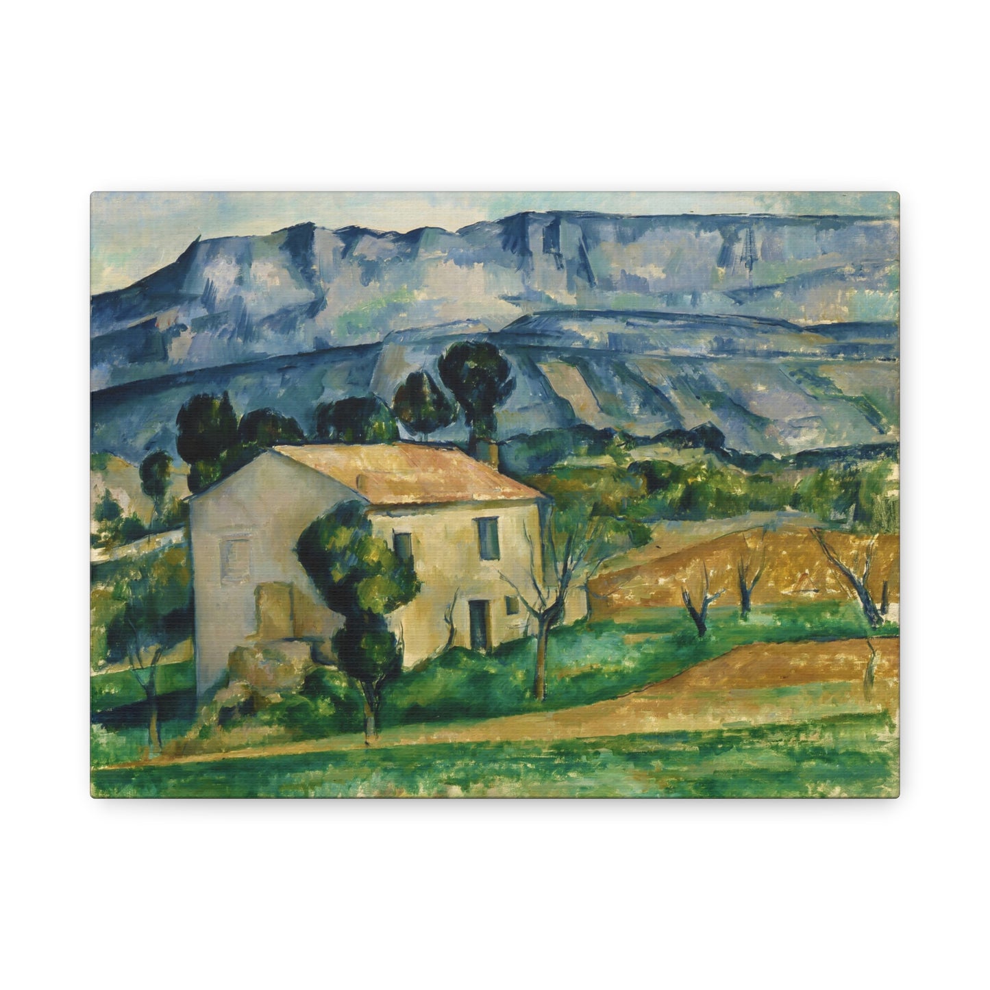 House in Provence By Paul Cézanne