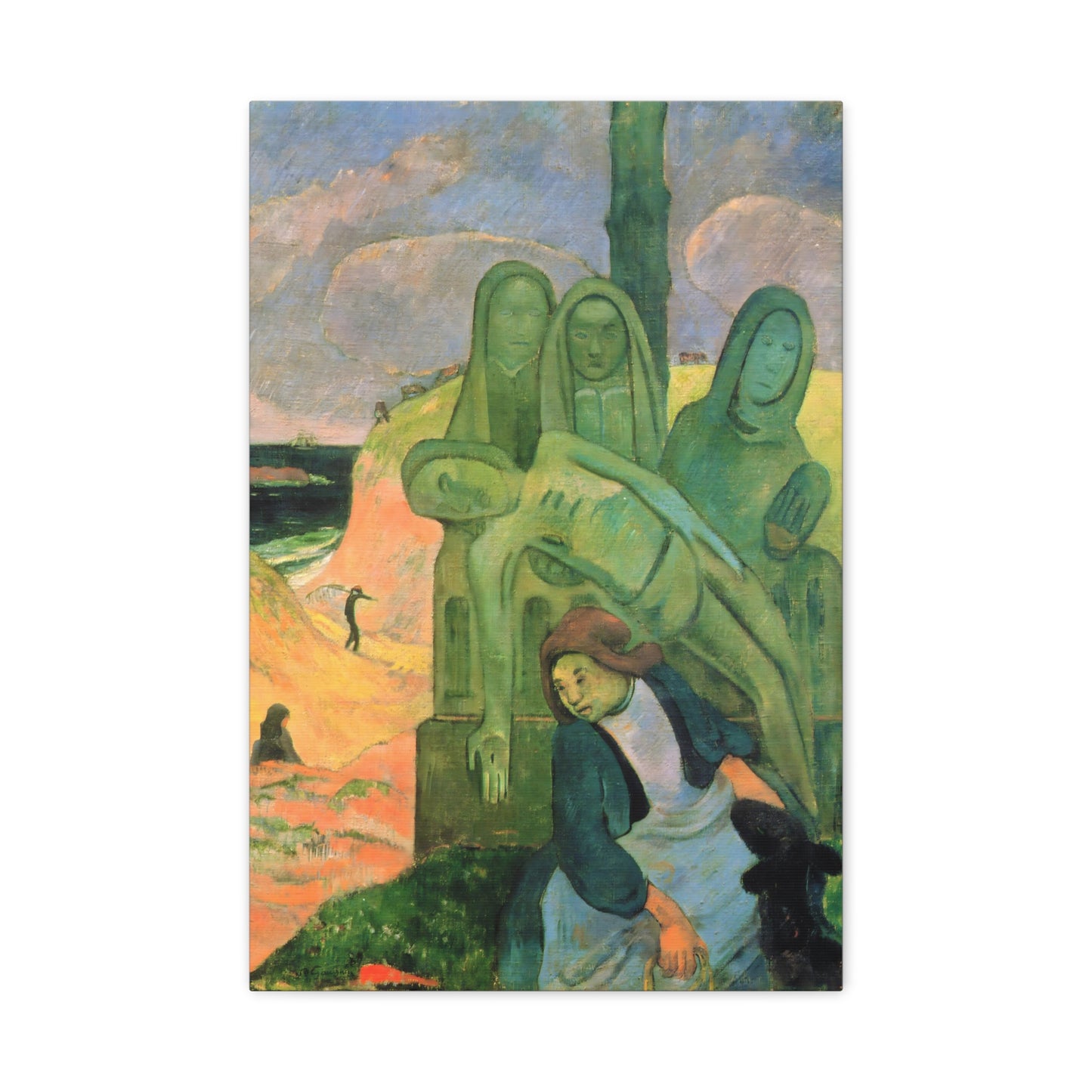 The Green Christ By Eugène Henri Paul Gauguin