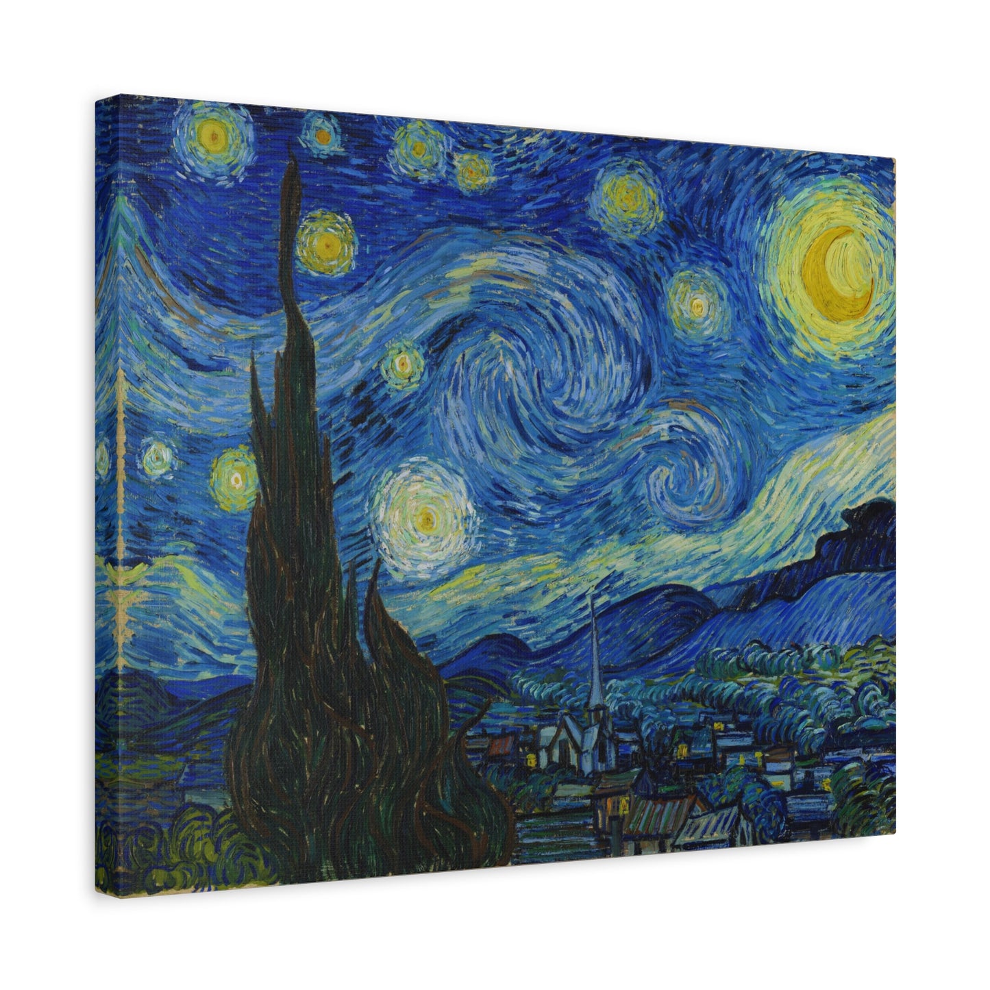 The Starry Night By Vincent van Gogh