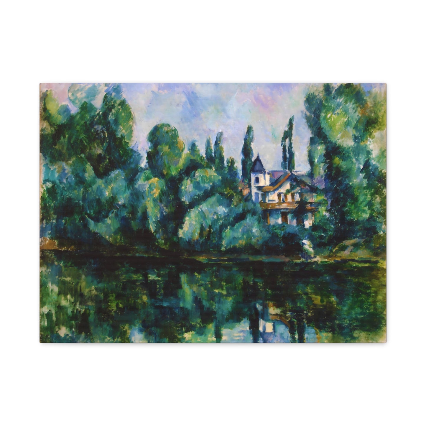 Banks of the Marne By Paul Cézanne