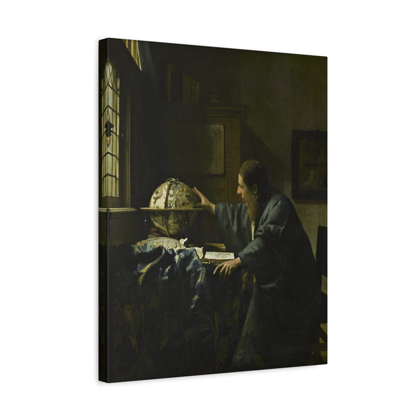 The Astronomer By Johannes Vermeer