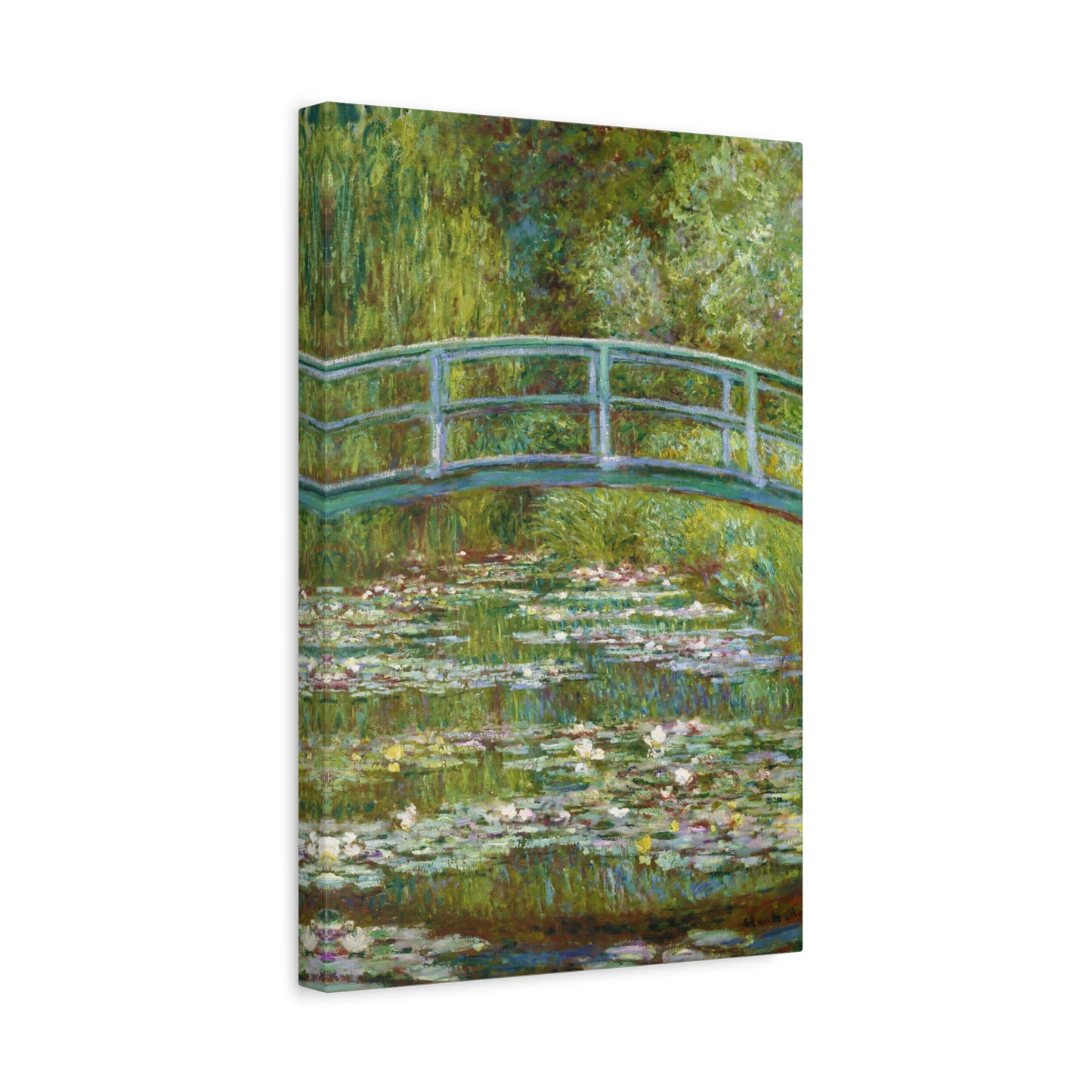 The Water Lily Pond By Claude Monet