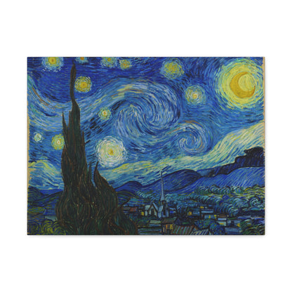 The Starry Night By Vincent van Gogh