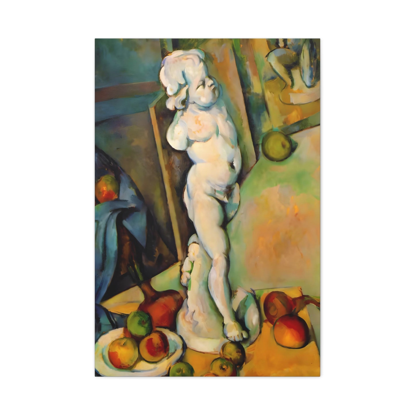 Still Life with Plaster Cupid By Paul Cézanne