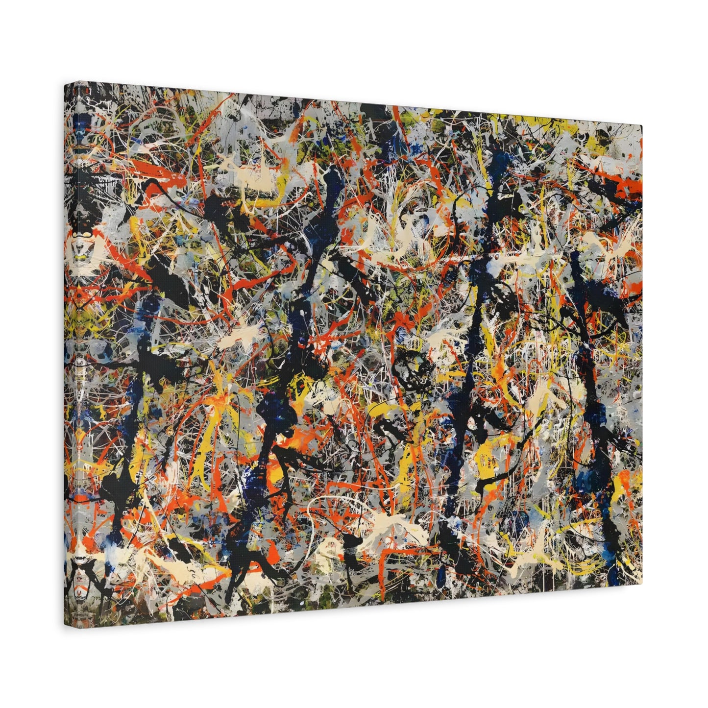 Blue Poles By Jackson Pollock