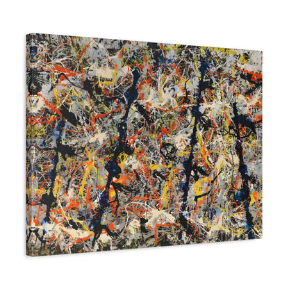 Blue Poles By Jackson Pollock