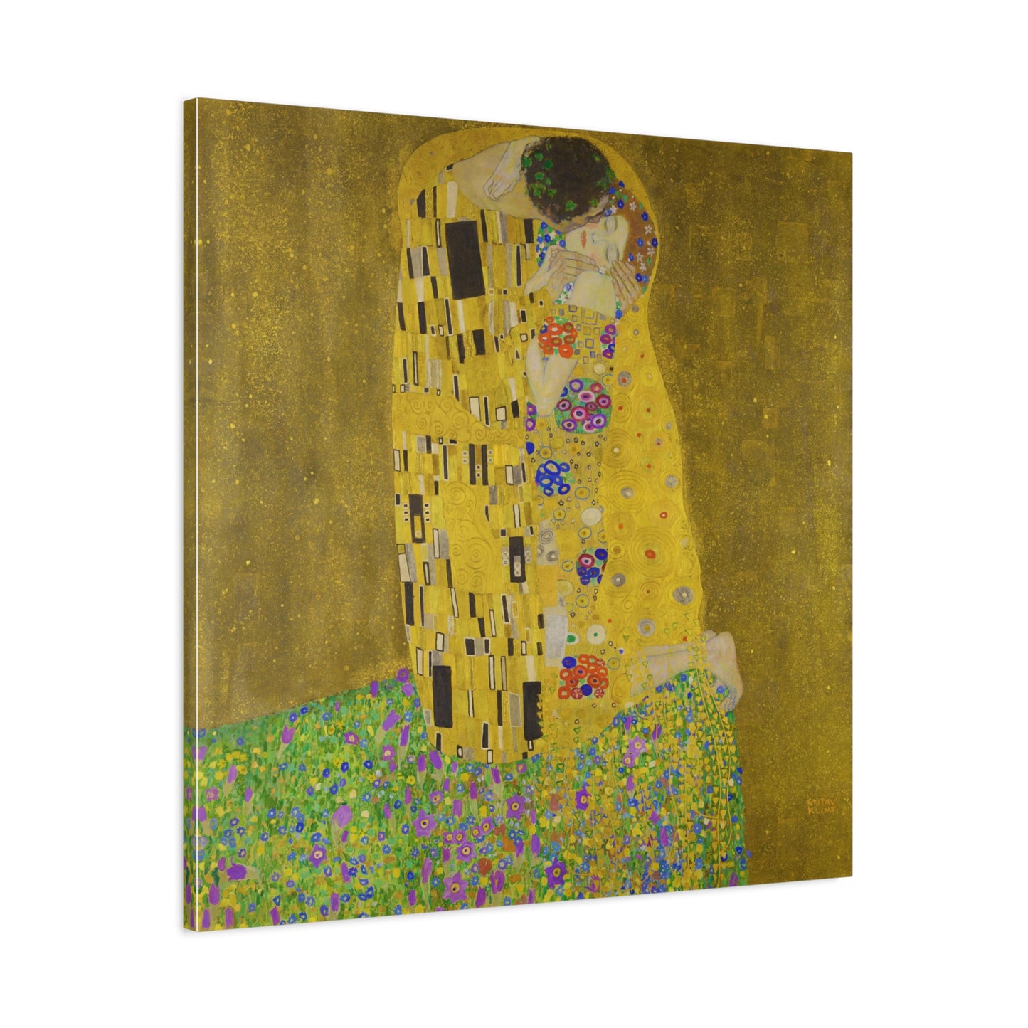 The Kiss By Gustav Klimt