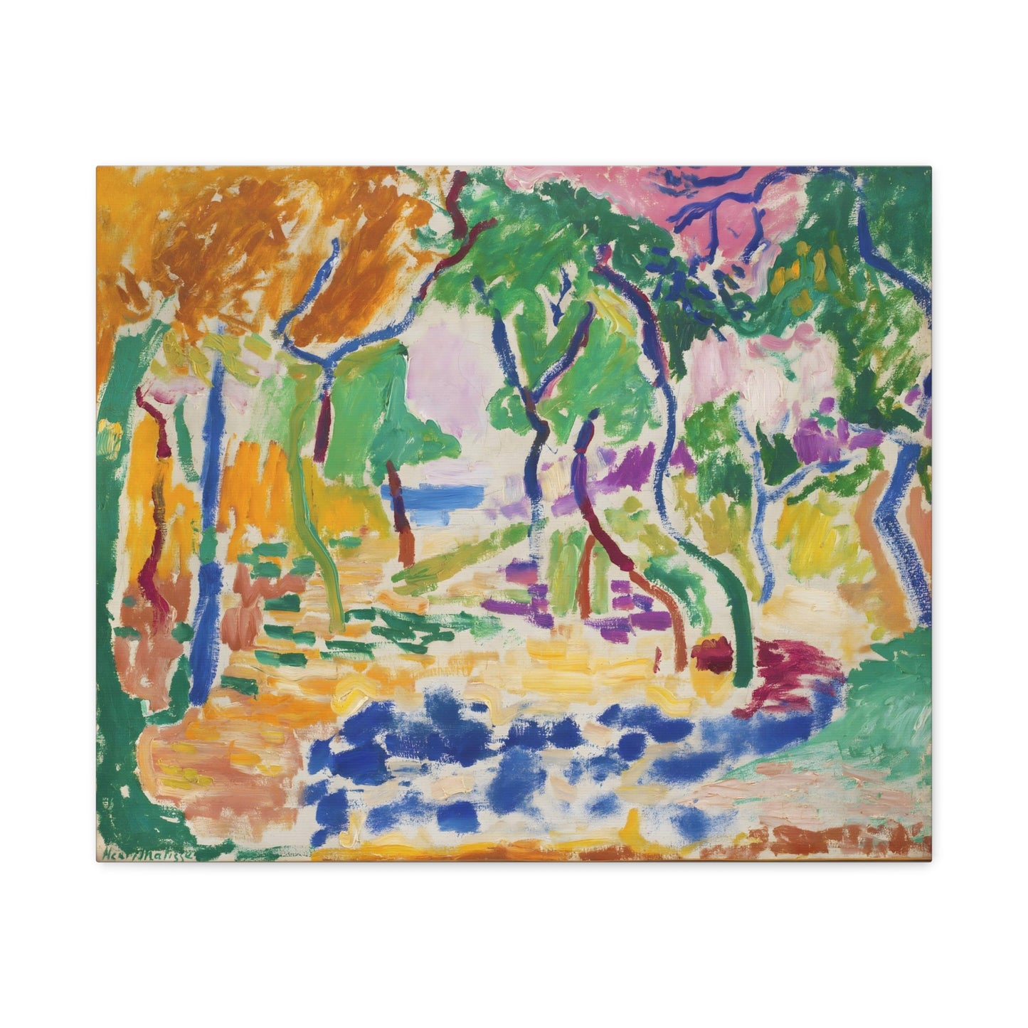 Landscape at Collioure By Henri Matisse