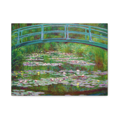 The Japanese Footbridge By Claude Monet