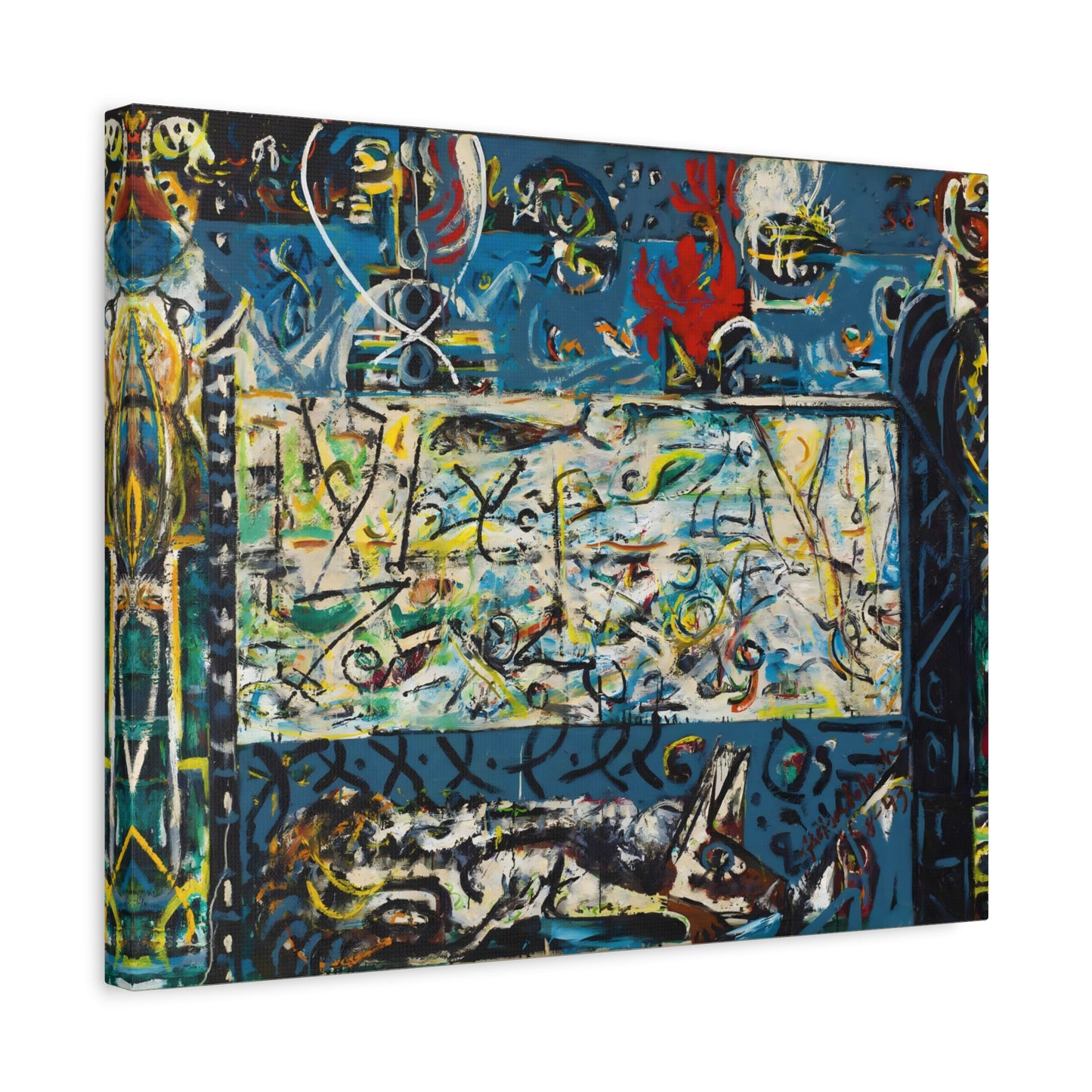 Guardians of the Secret By Jackson Pollock