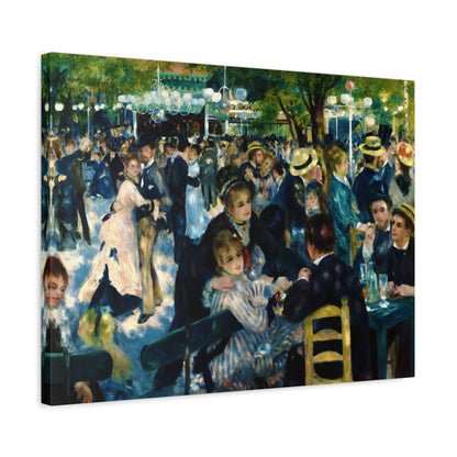 Bal du Moulin de la Galette By Pierre-Auguste Renoir