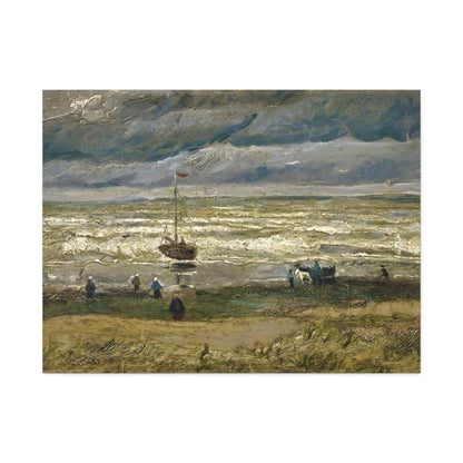 Beach at Scheveningen in Stormy Weather By Vincent van Gogh