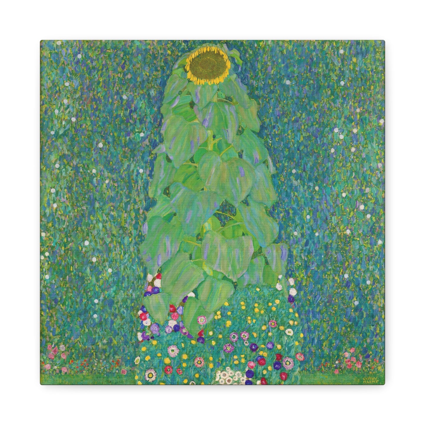 The Sunflower By Gustav Klimt