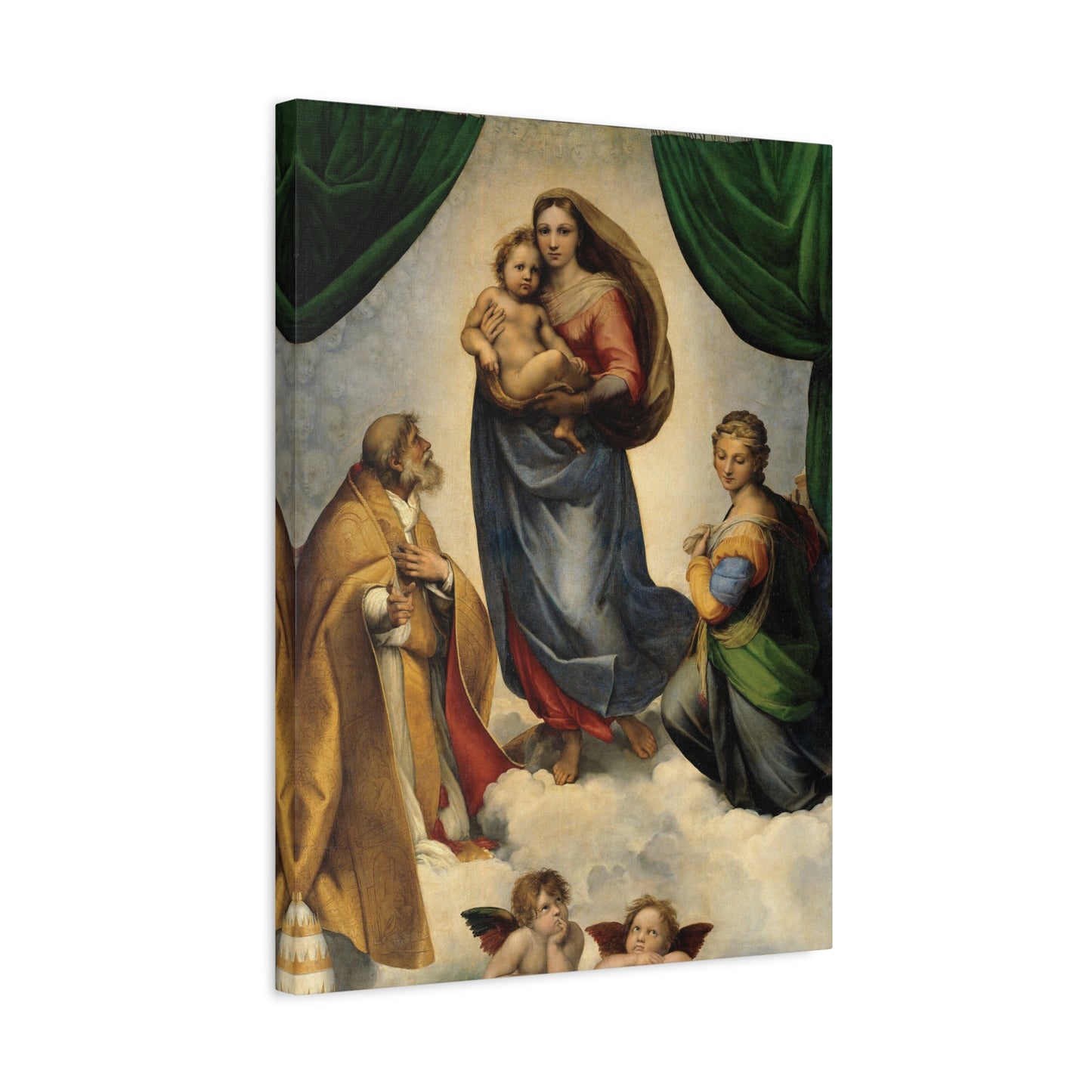 Sistine Madonna By Raphael