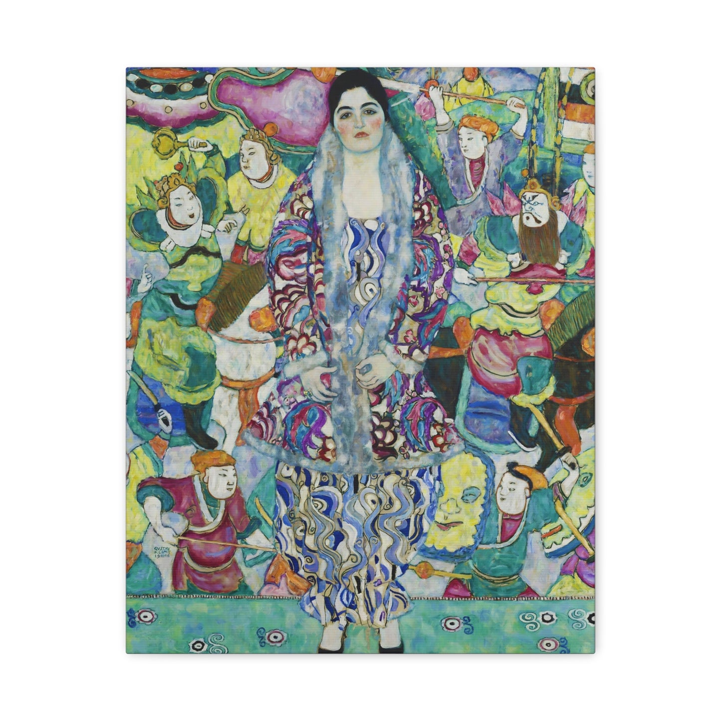 Friederike Maria Beer By Gustav Klimt