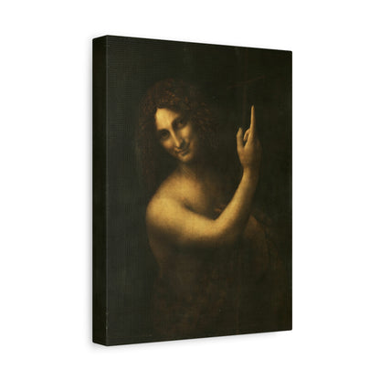 Saint John the Baptist By Leonardo da Vinci