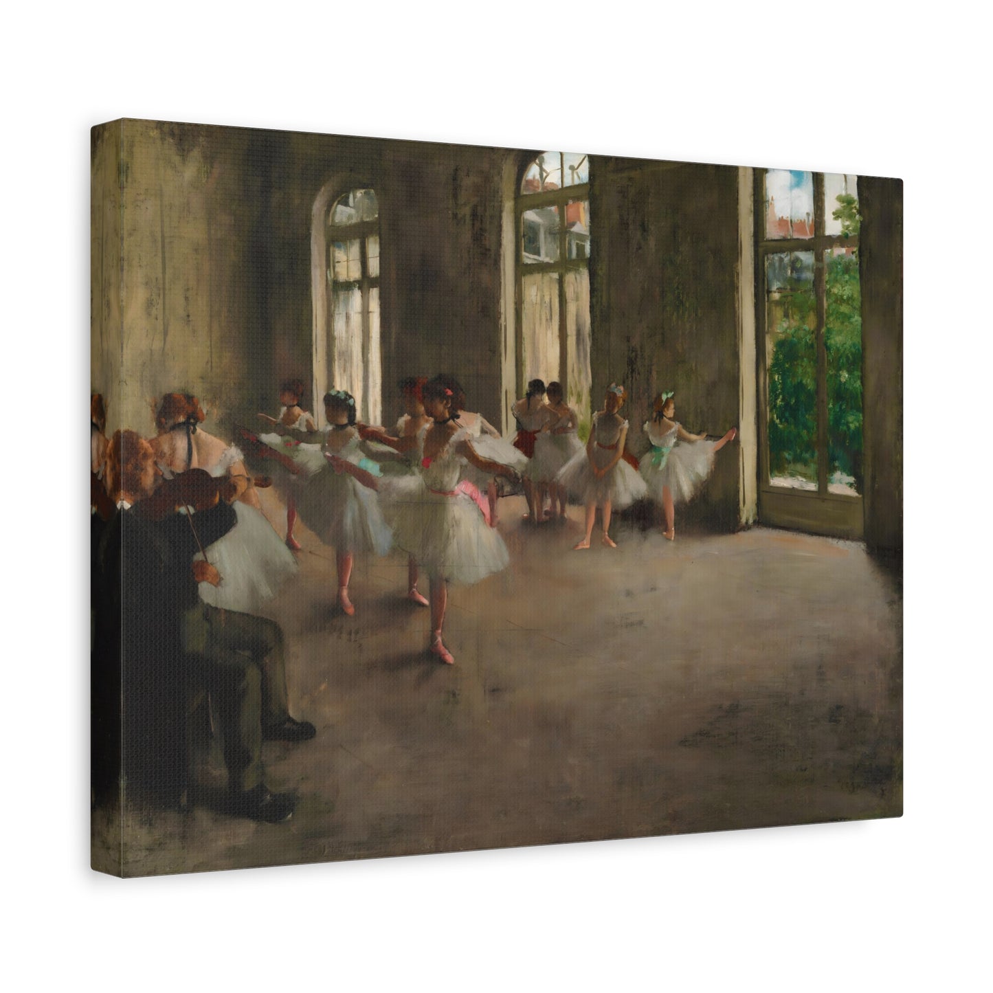 Ballet Rehearsal By Edgar Degas