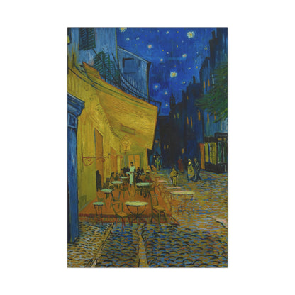 Café Terrace at Night By Vincent van Gogh