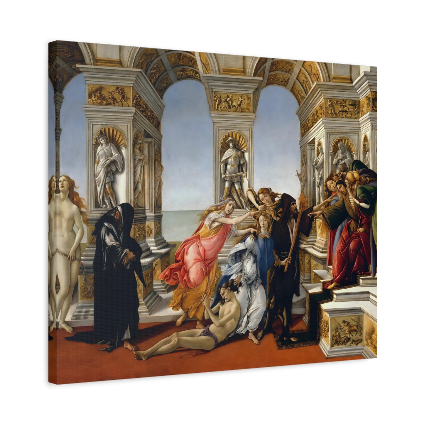 Calumny of Apelles By Sandro Botticelli