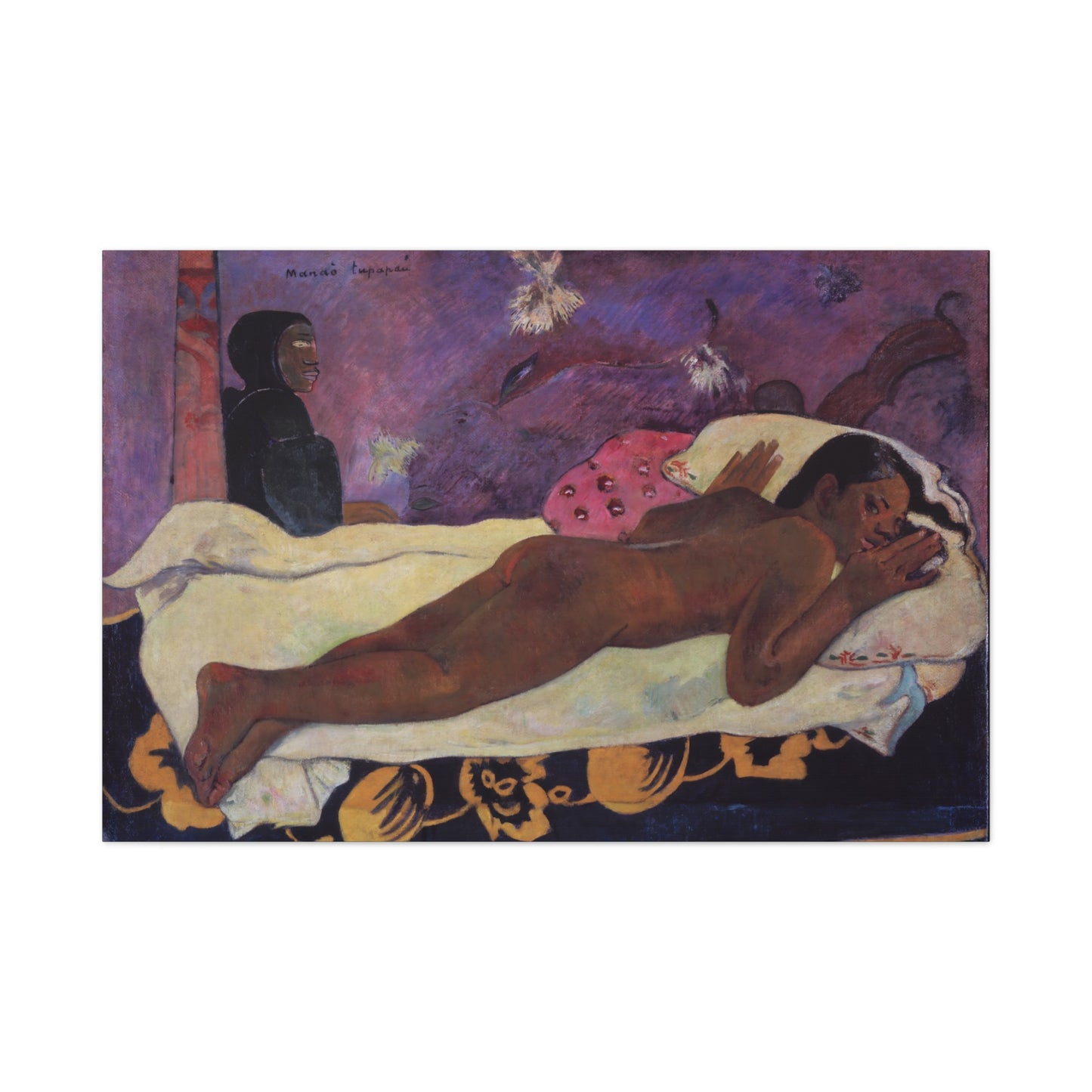 Spirit of the Dead Watching By Eugène Henri Paul Gauguin