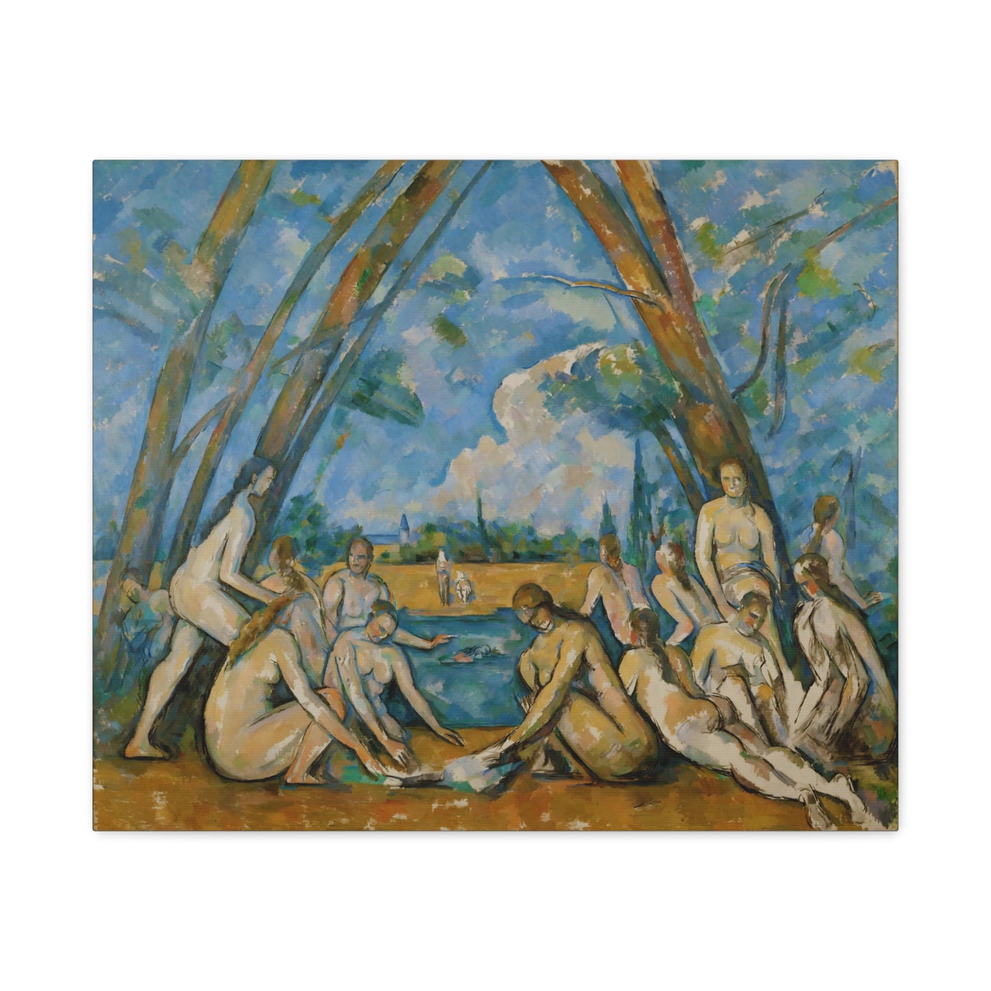 Bathers By Paul Cézanne