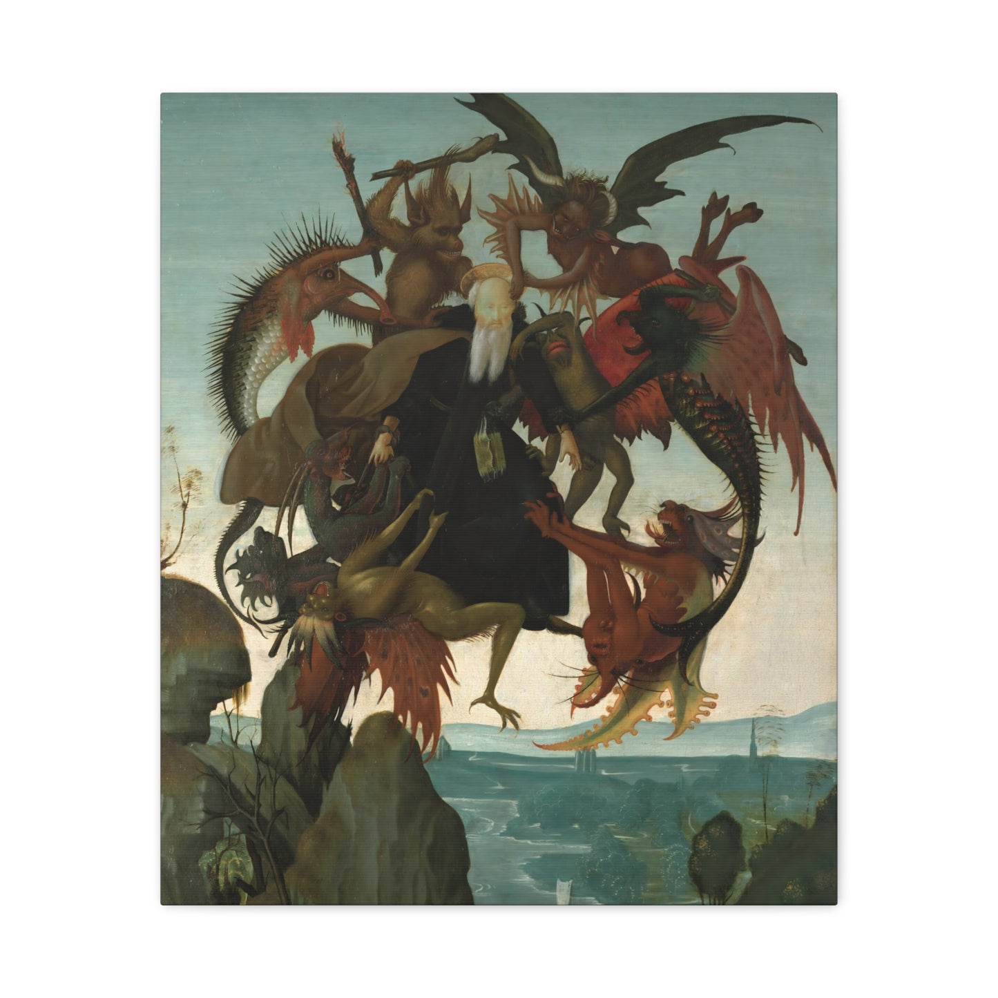 The Torment of Saint Anthony By Michelangelo