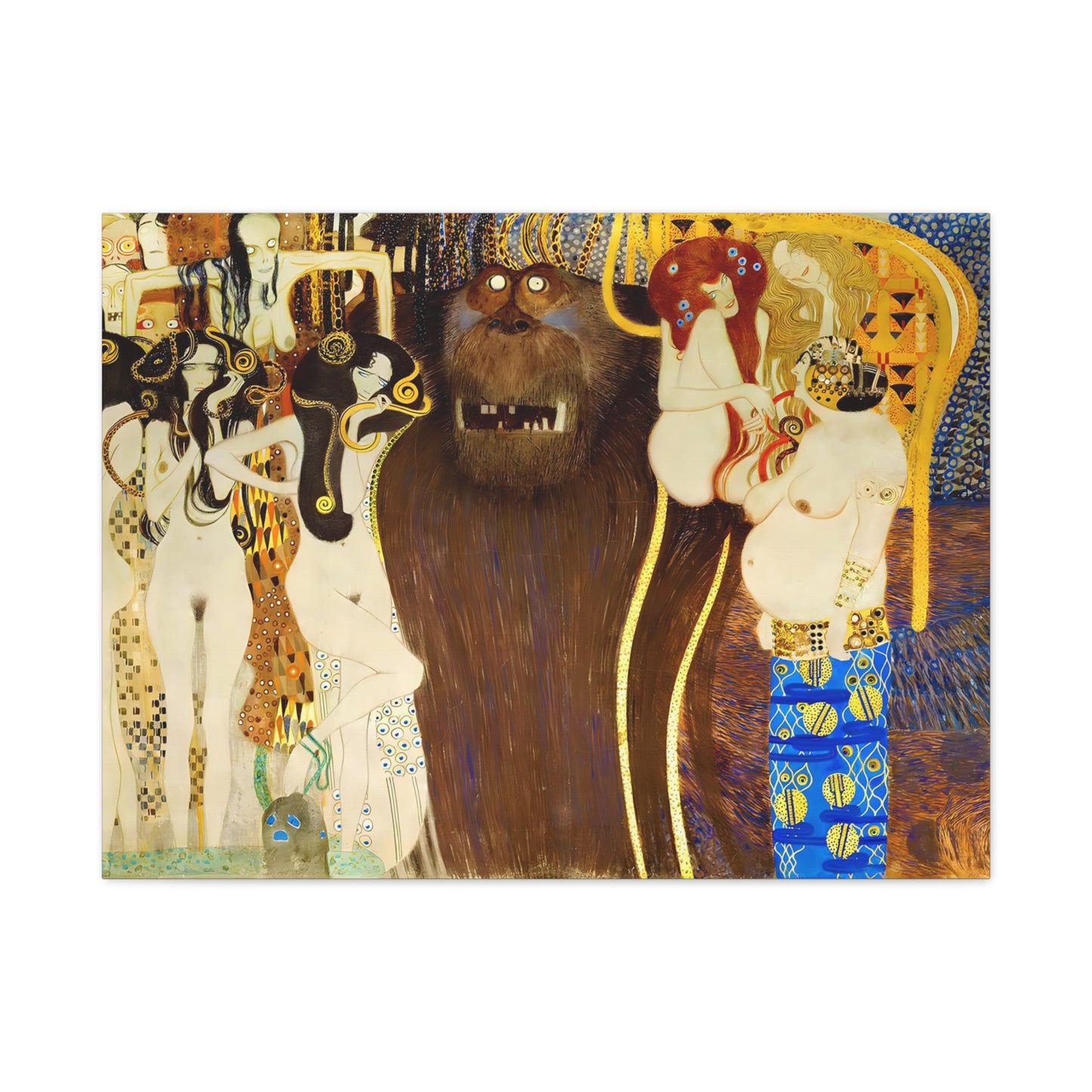 Beethoven Frieze By Gustav Klimt