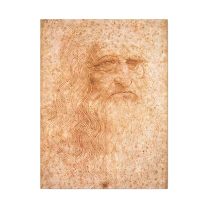 Man in Red Chalk By Leonardo da Vinci