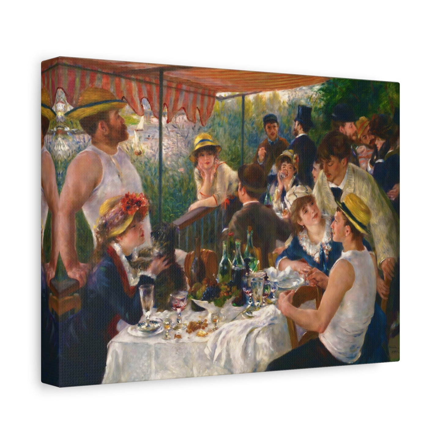 Luncheon of the Boating Party By Pierre-Auguste Renoir