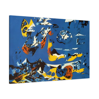 Blue (Moby Dick) By Jackson Pollock