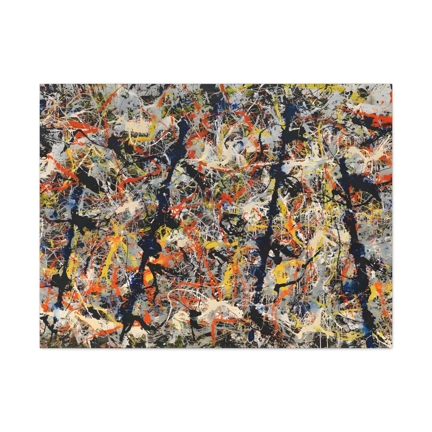 Blue Poles By Jackson Pollock