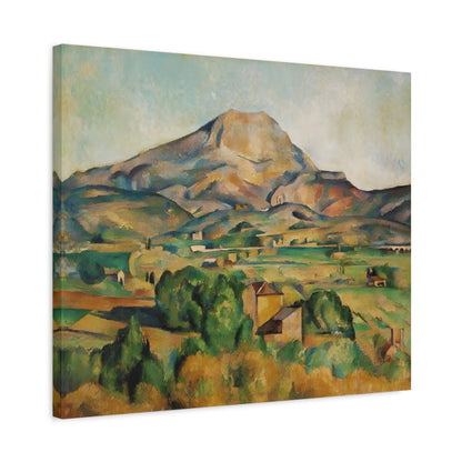 Mont Sainte-Victoire Seen from Bellevue By Paul Cézanne