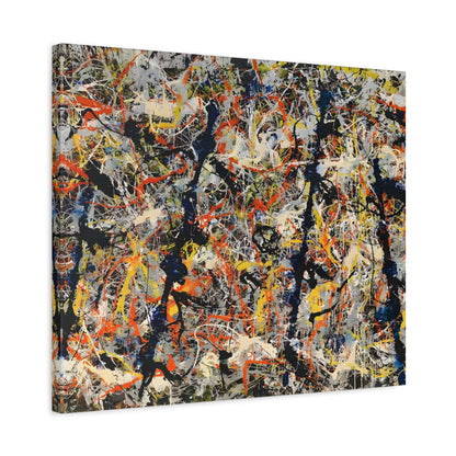 Blue Poles By Jackson Pollock