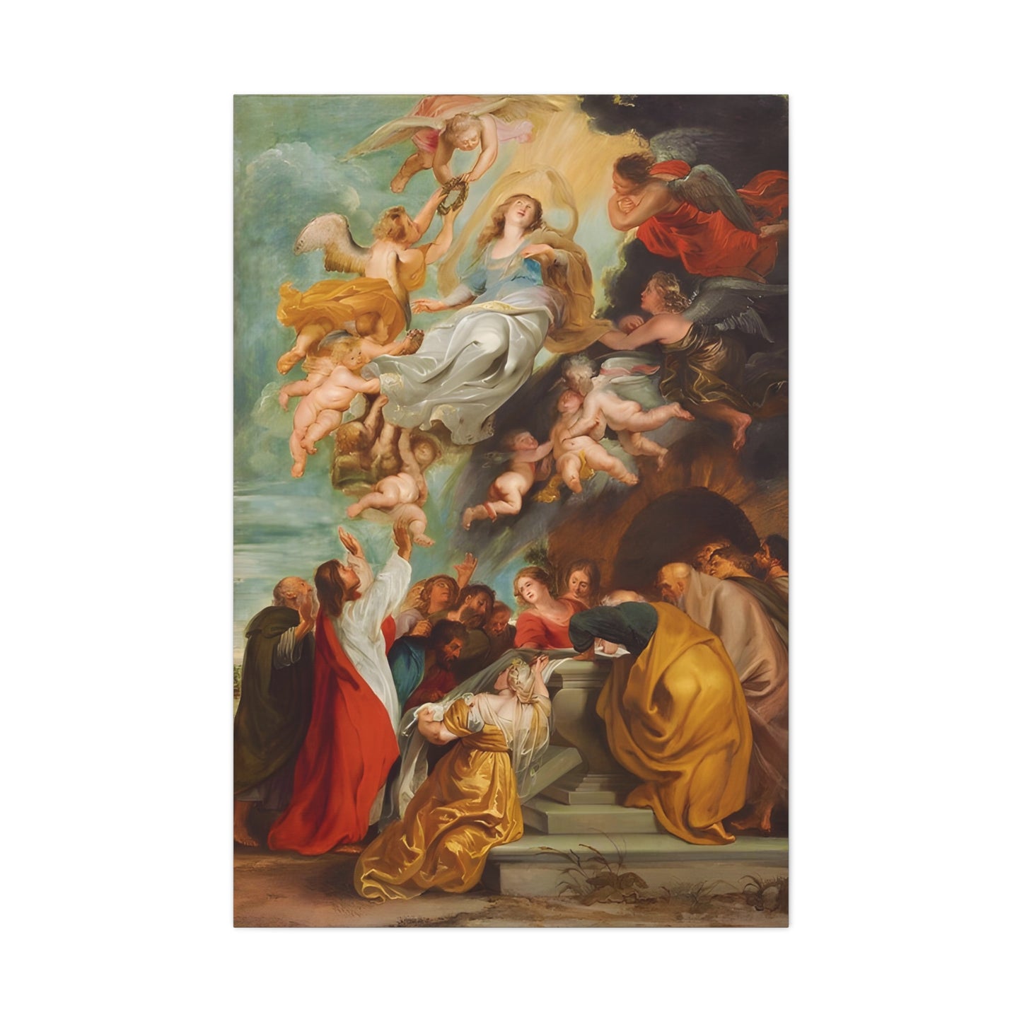 Assumption of the Virgin Mary By Peter Paul Rubens