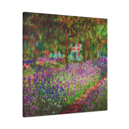 The Artist's Garden at Giverny By Claude Monet