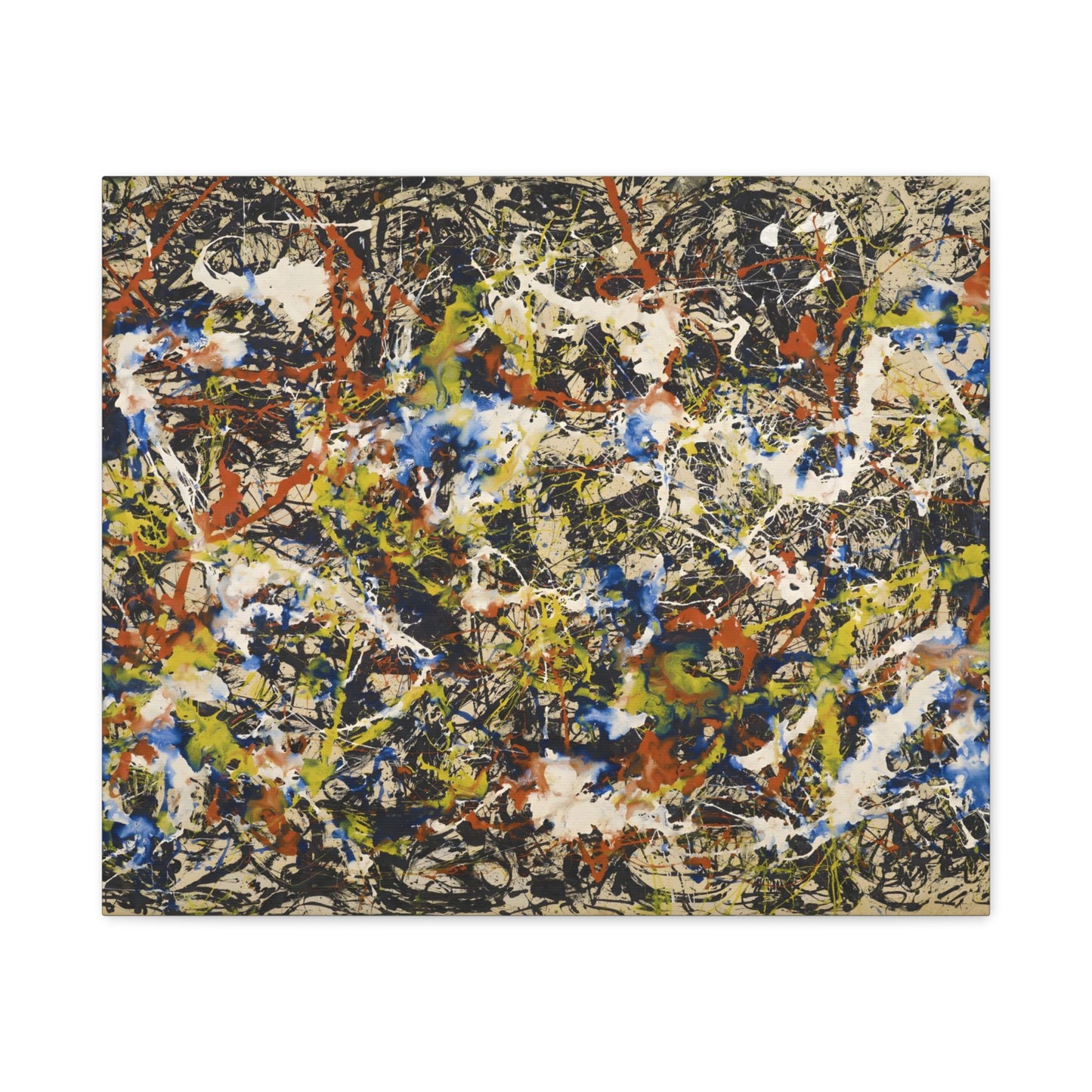 Convergence By Jackson Pollock