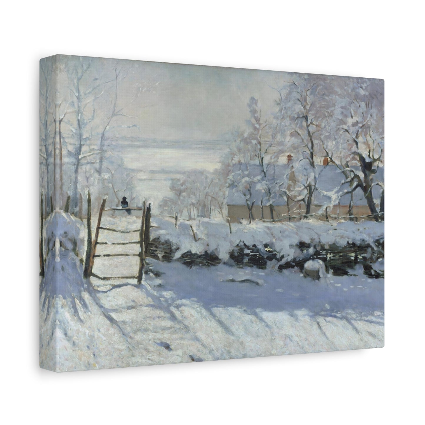 The Magpie By Claude Monet