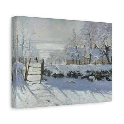 The Magpie By Claude Monet