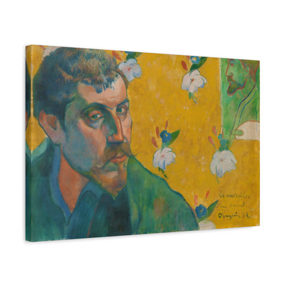 Self-Portrait with Portrait of Bernard By Eugène Henri Paul Gauguin