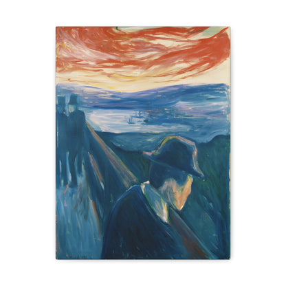 Sick Mood at Sunset. Despair By Edvard Munch