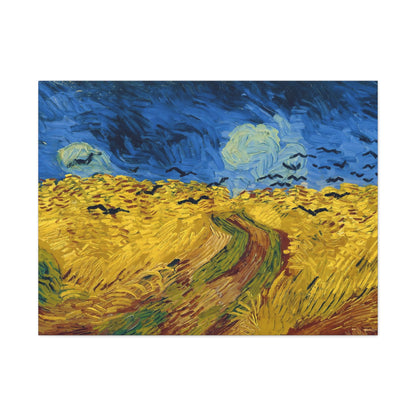 Wheatfield with Crows By Vincent van Gogh