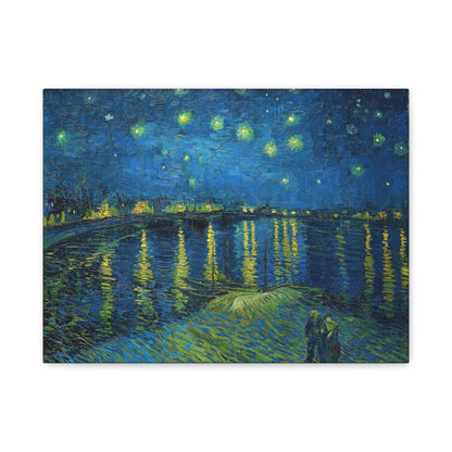 Starry Night over the Rhône By Vincent van Gogh