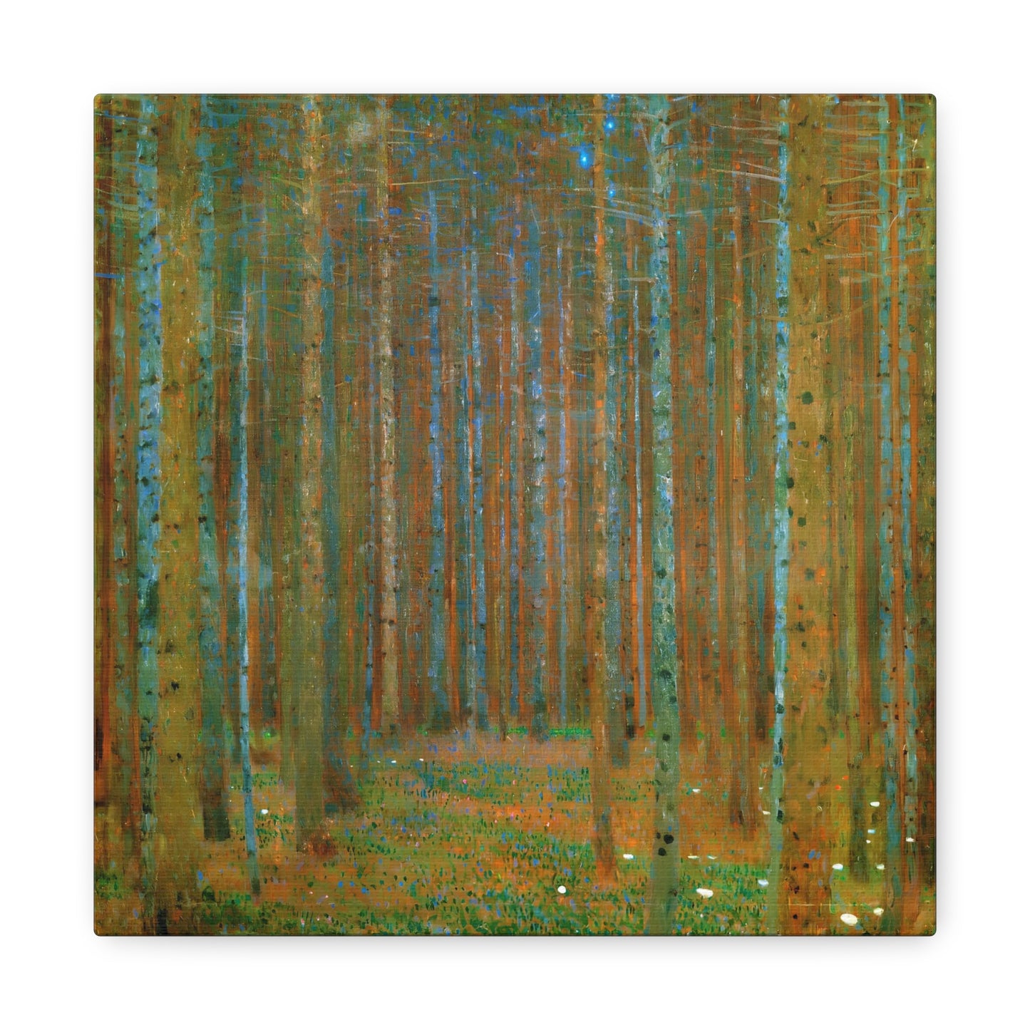 Fir Forest I By Gustav Klimt