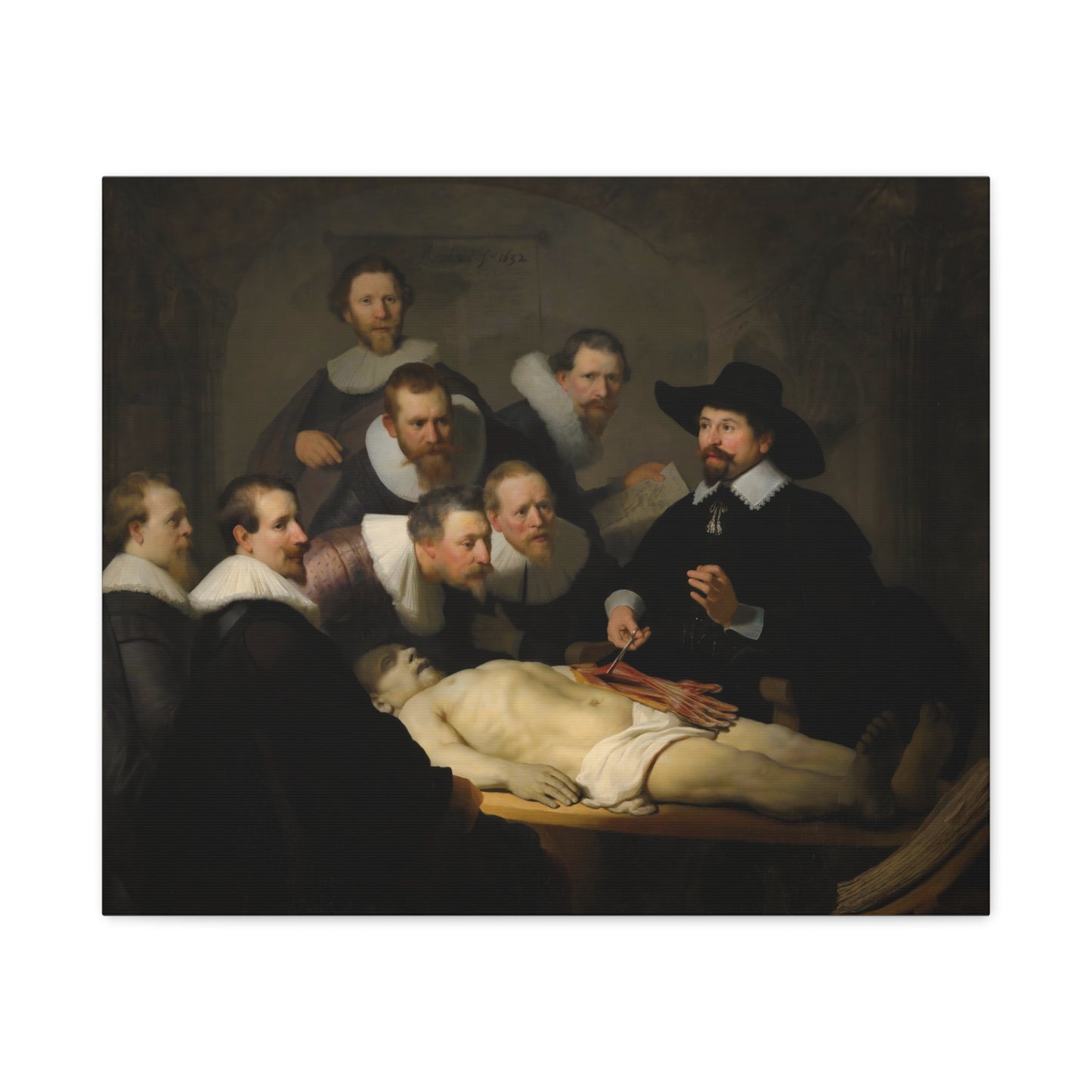 The Anatomy Lesson of Dr. Nicolaes Tulp By Rembrandt