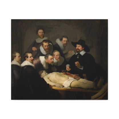 The Anatomy Lesson of Dr. Nicolaes Tulp By Rembrandt