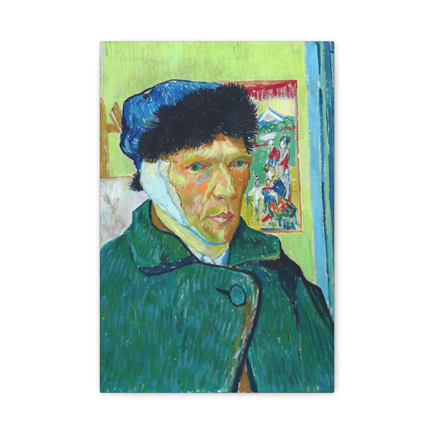 Self-Portrait with Bandaged Ear By Vincent van Gogh