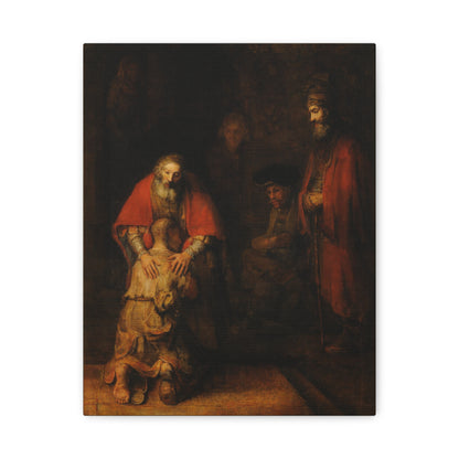 The Return of the Prodigal Son By Rembrandt