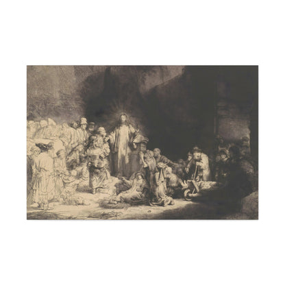 Hundred Guilder Print By Rembrandt