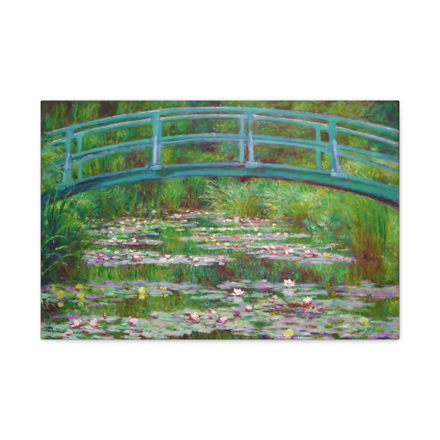 The Japanese Footbridge By Claude Monet